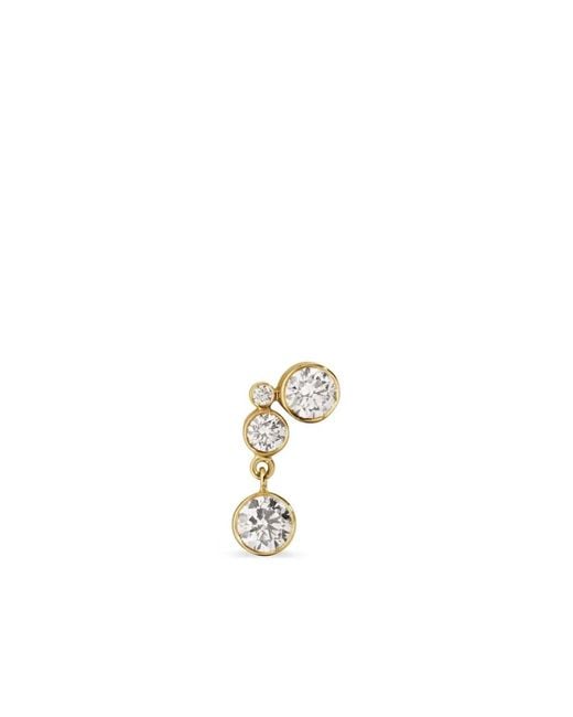 Sophie Bille Brahe Metallic 18K Recycled Stella Diamond Earring