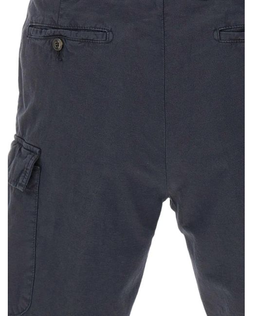 Briglia 1949 Blue Newport Cargo Shorts for men