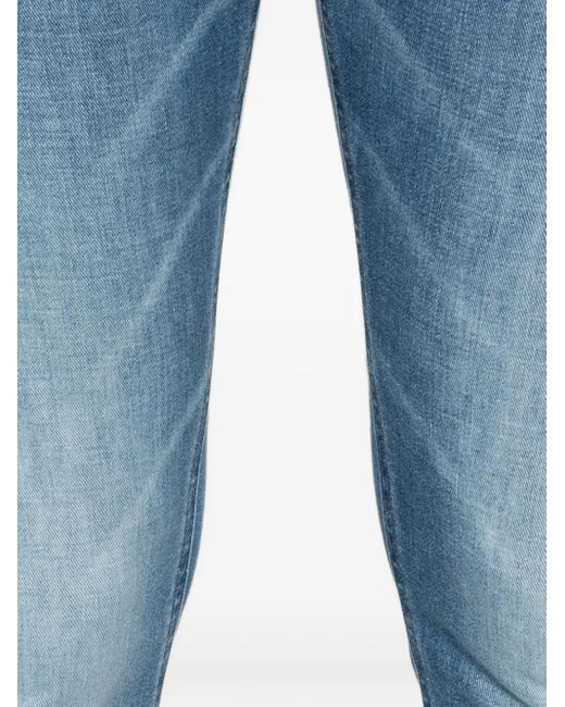 Dondup Blue Five-Pocket Jeans for men
