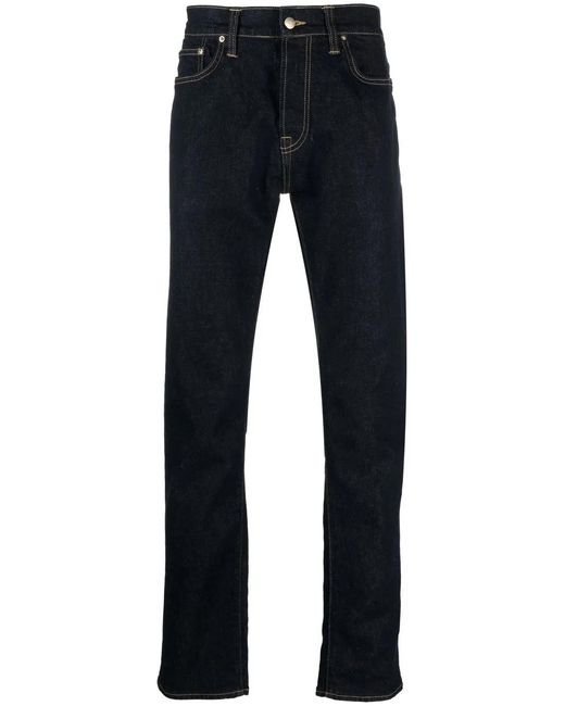 Carhartt Blue Klondike Straight-Leg Jeans for men