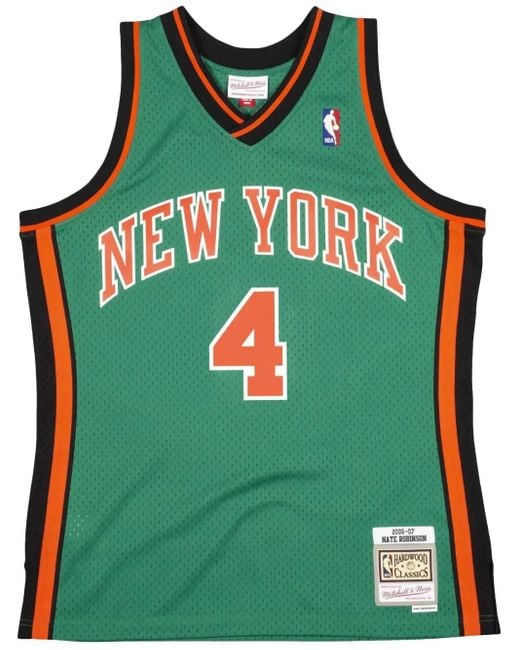 Mitchell & Ness Green Nba Swingman "Knicks 2006 Nate Robinson" Jersey for men