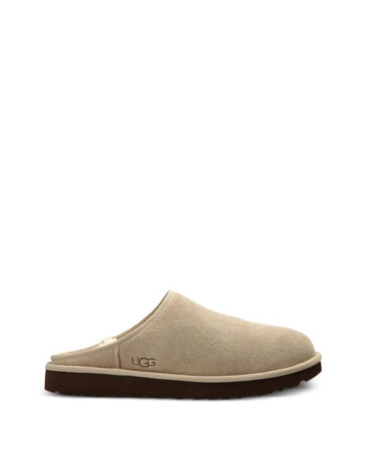 Ugg Classic Pantoletten in White für Herren