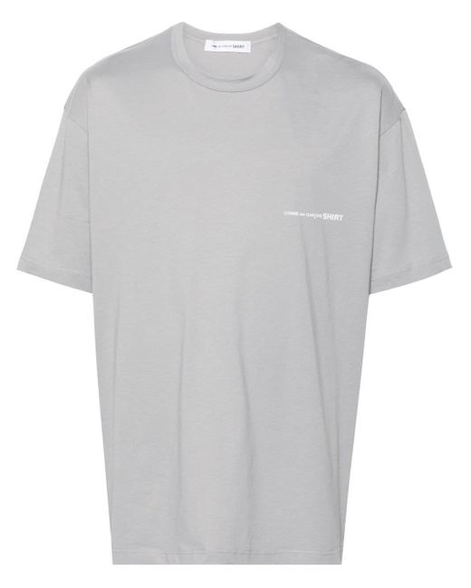 T-shirt con stampa di Comme des Garçons in Gray da Uomo