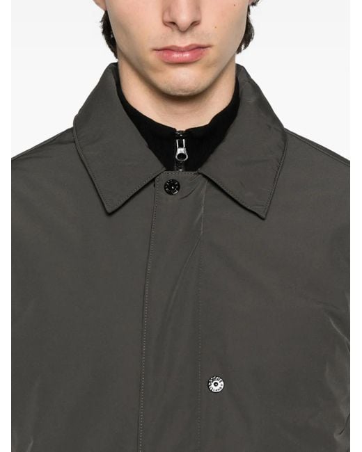 Stone Island Wollen Jas in het Gray voor heren