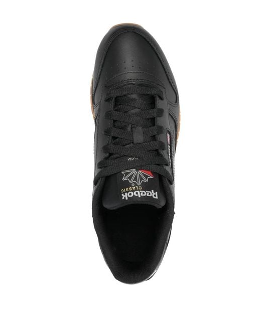 Reebok Black Classic Low-Top Sneakers
