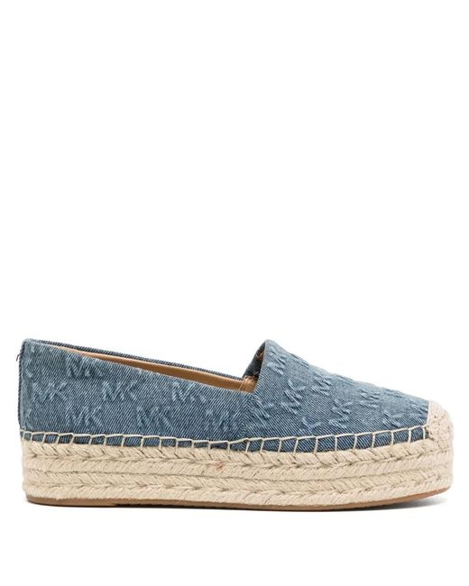 Michael Kors Blue Lynn Espadrilles