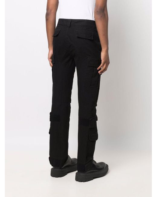 Balenciaga Black Slim-fit Cargo Trousers for men