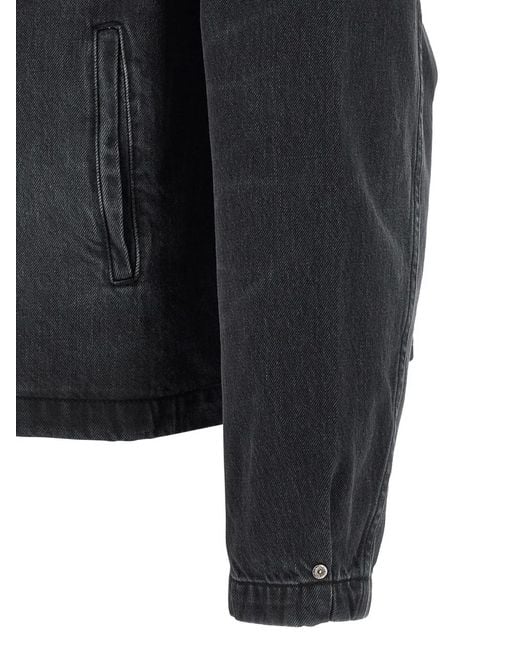 Chaqueta Vaquera Union Con Botones mfpen de hombre de color Blue