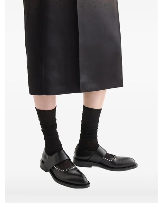 Jil Sander Black Stud-Embellished Pumps