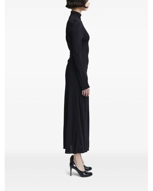 16Arlington Black Vento Midi Dress