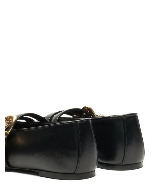Stuart Weitzman Maeve 35 スリングバック フラットシューズ Black
