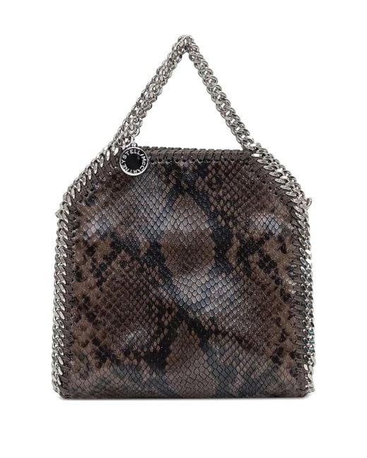 Stella McCartney Black Mini Falabella Tote Bag