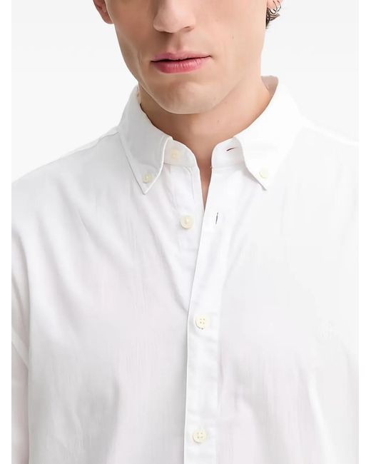 Marc O' Polo White Button-Fastening Shirt for men