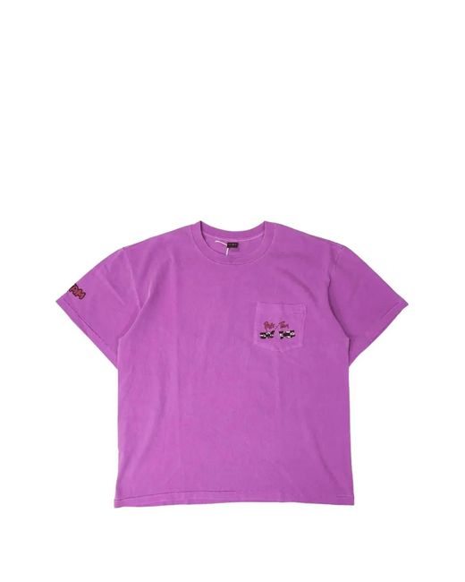 ANTI PROMO Purple X Chrome Heart Matty Boy T-Shirt for men