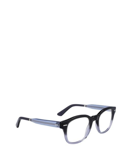 Calvin Klein Gray Square-Frame Glasses