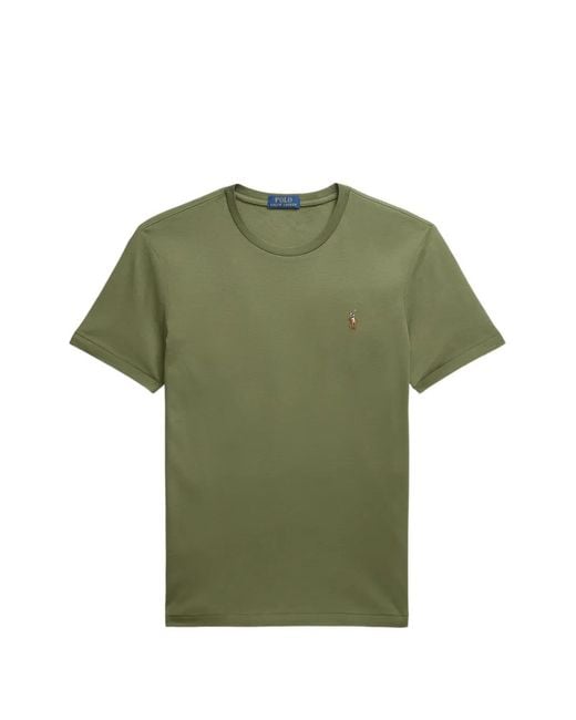 Polo Ralph Lauren Green Pony-Logo T-Shirt for men