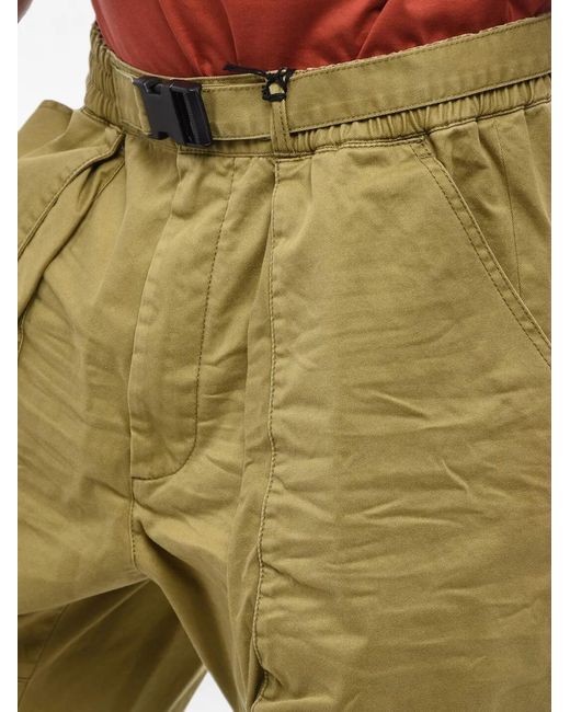 Pantalones Tipo Cargo Con Múltiples Bolsillos Y Cinturón DSquared² de hombre de color Yellow