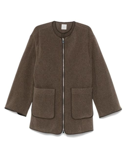 Totême  Brown Wool Jacket