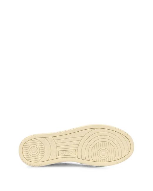 Autry White Medalist Low Sneakers