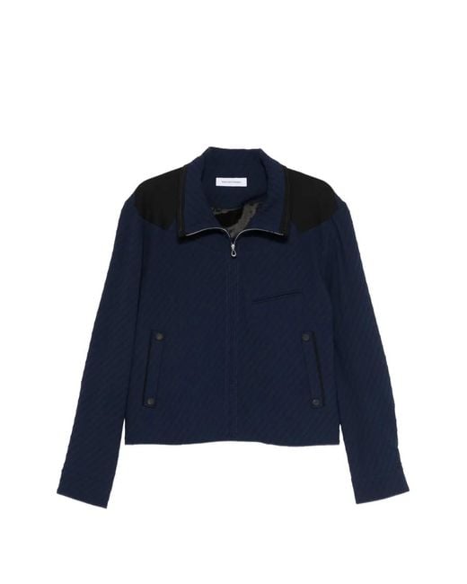 Kiko Kostadinov Veste Noro Texturée in Blue for Men | Lyst
