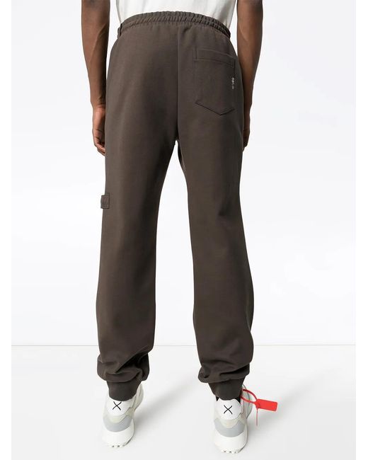 Adererror Gray Grey Drawstring Track Pants for men