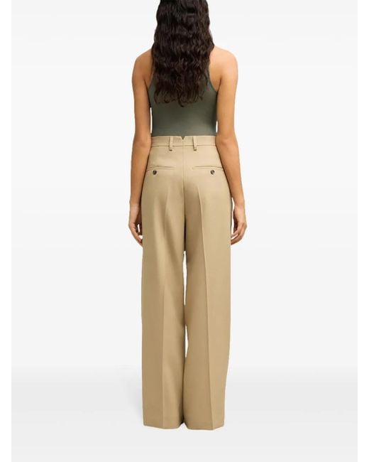 AMI Natural Large Fit Trousers