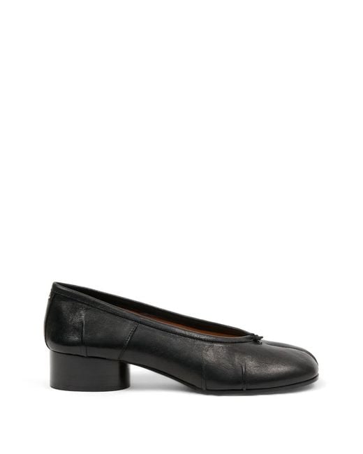 Maison Margiela Black Tabi H30 Ballerina New Shoes