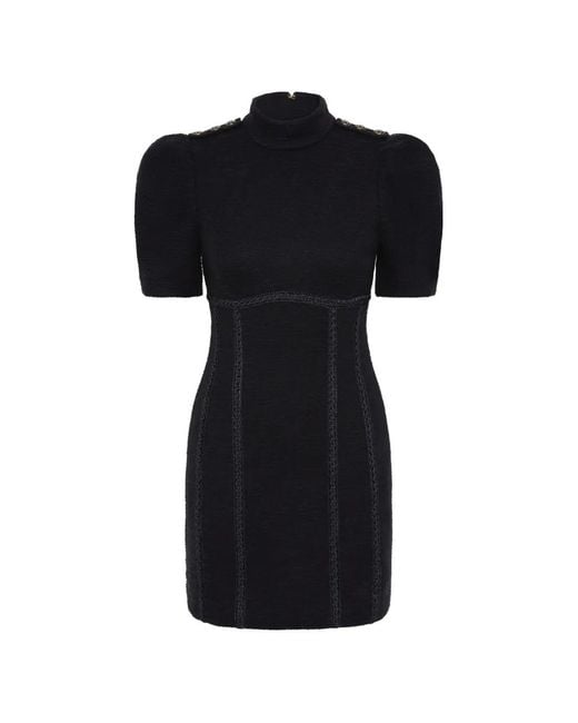 Rebecca Vallance Black London Mini Dress