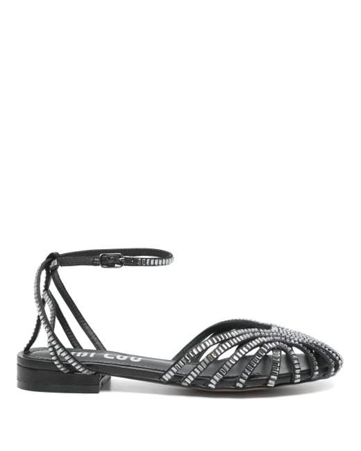 Bibi Lou Gray Serabi Flats