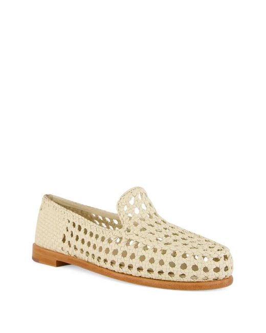 Dragon Diffusion Natural Dolly Leather Loafers