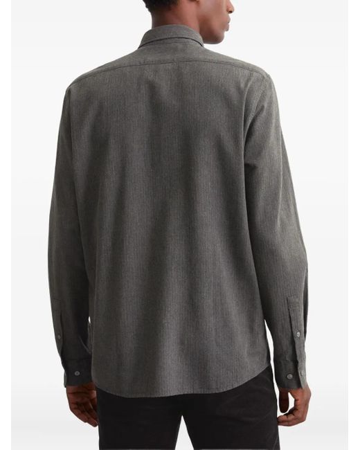 Marc O' Polo Gray Button-Up Shirt for men