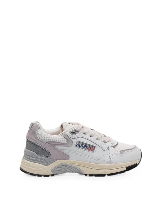 Autry White Logo Sneakers