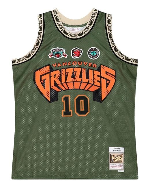 Mitchell & Ness Green Flight Grizzlies 1998 Tank Top for men