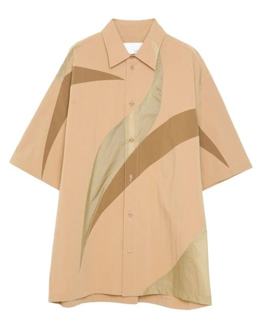 Yoshio Kubo Ellipse Hemd in Natural für Herren