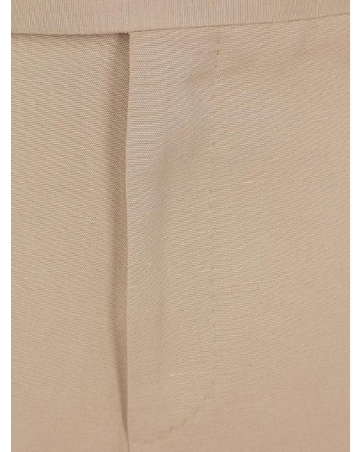 Lardini Natural Button Trousers for men