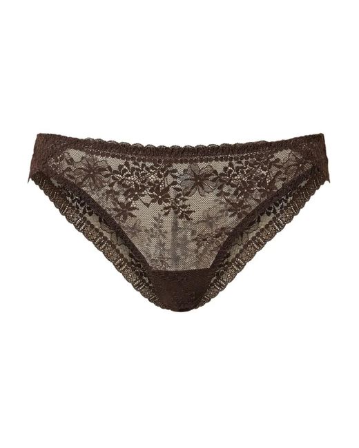 Bragas de encaje Twinset de color Brown