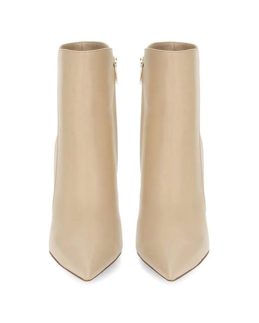 Gianvito Rossi Natural Sofia Ankle Boots