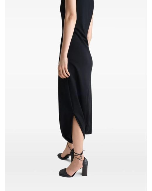 Lemaire ツイストヘム ドレス Black