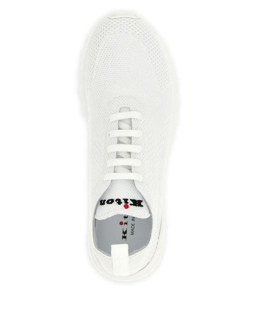 Kiton White Baskets Fits À Lacets for men