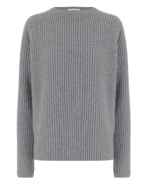 Oliver Lattughi クルーネック セーター Gray