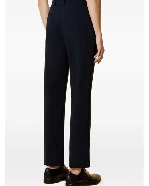 Rrd Blue Logo-Patch Trousers for men