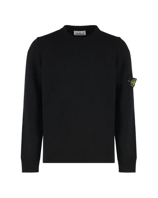 Maglione di Stone Island in Black da Uomo