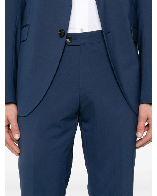 Etro Blue Single-Breasted Suit for men