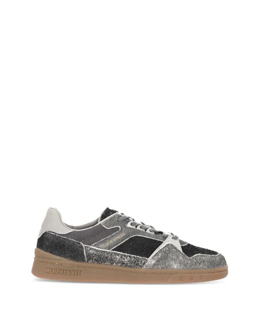 Murphy & Nye White Challenger Shadow Sneakers
