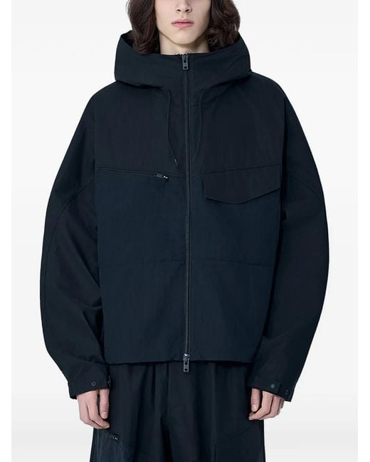 Y-3 Blue Oversized Jacket