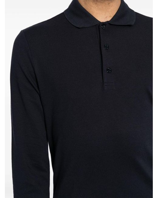 Gucci Blue Cotton-blend Polo Shirt for men