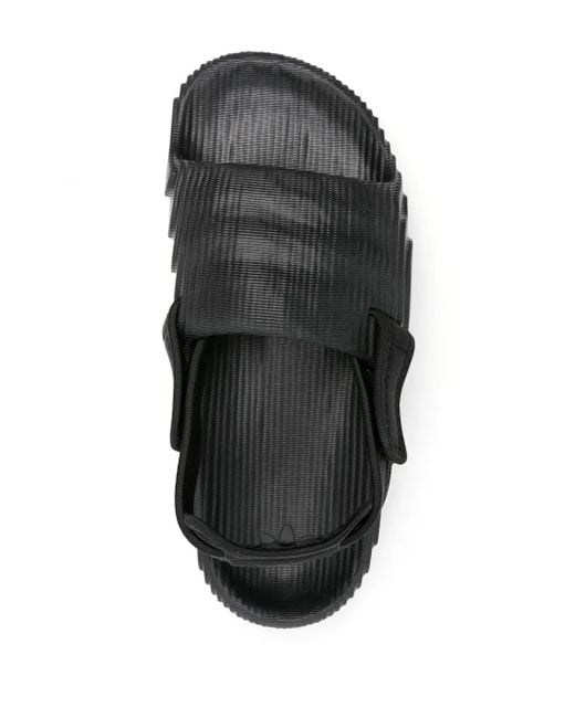 Adidas Black Adilette 22 Slingback Slides