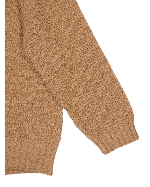 Cardigan di Commas in Brown da Uomo