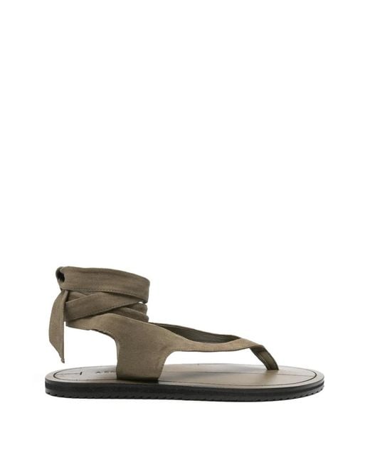 A.Emery Green Elmer Flat Sandals