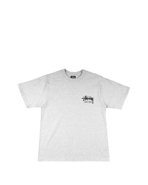 Stussy White New York Chapter T-Shirt for men